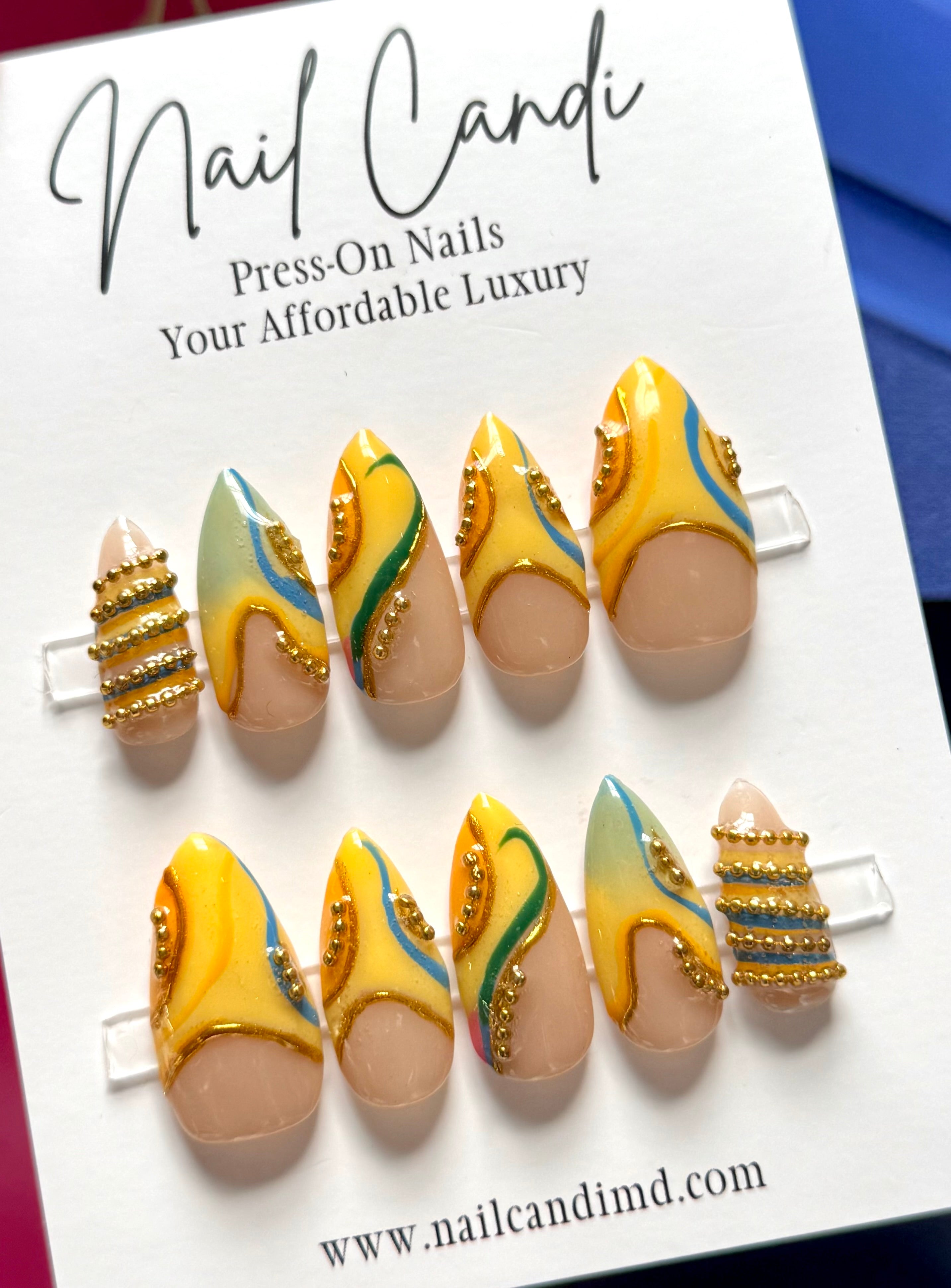 Handmade Long Almond - HM389