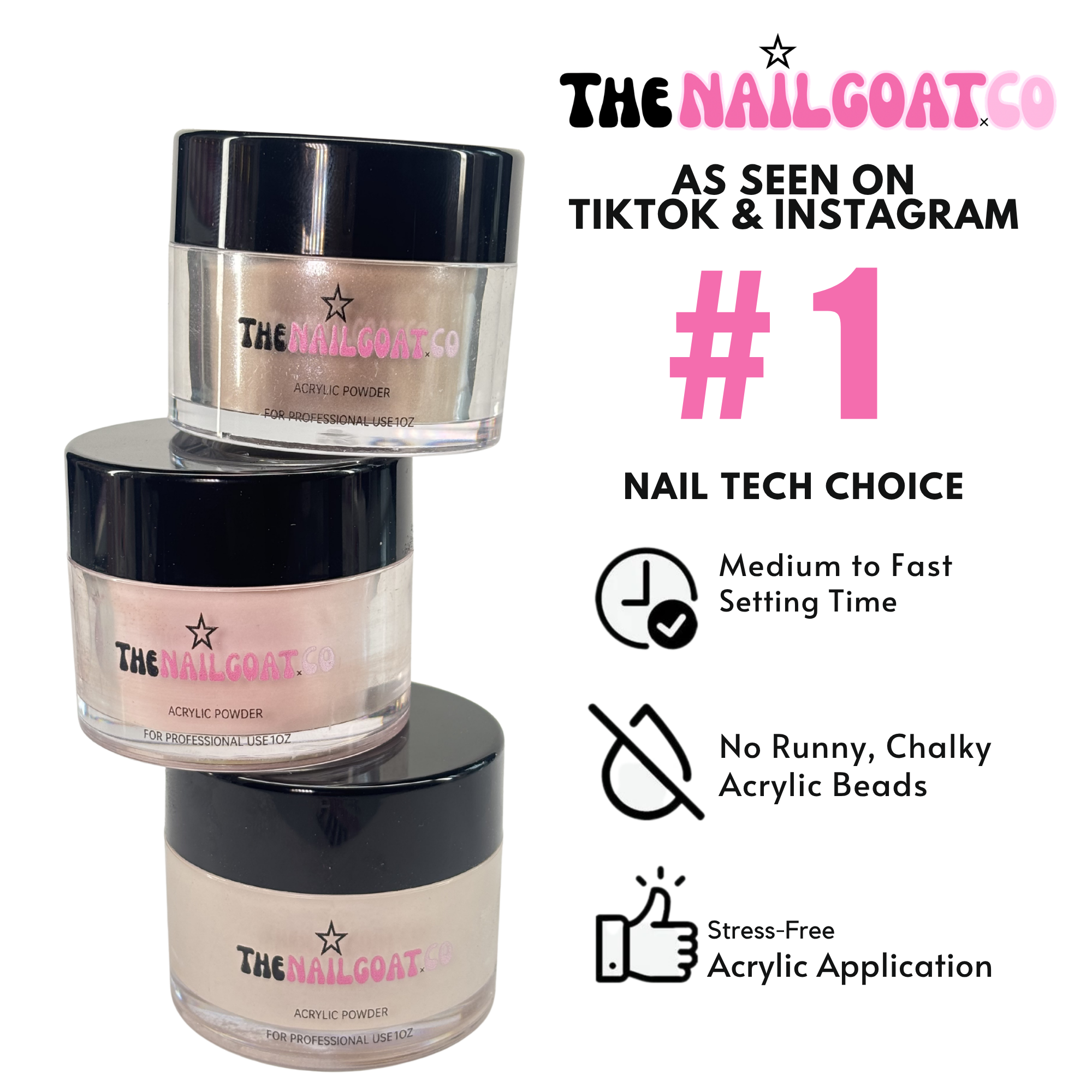 8-Piece Glitter Cover Acrylic Powder Collection for Nail Professionals