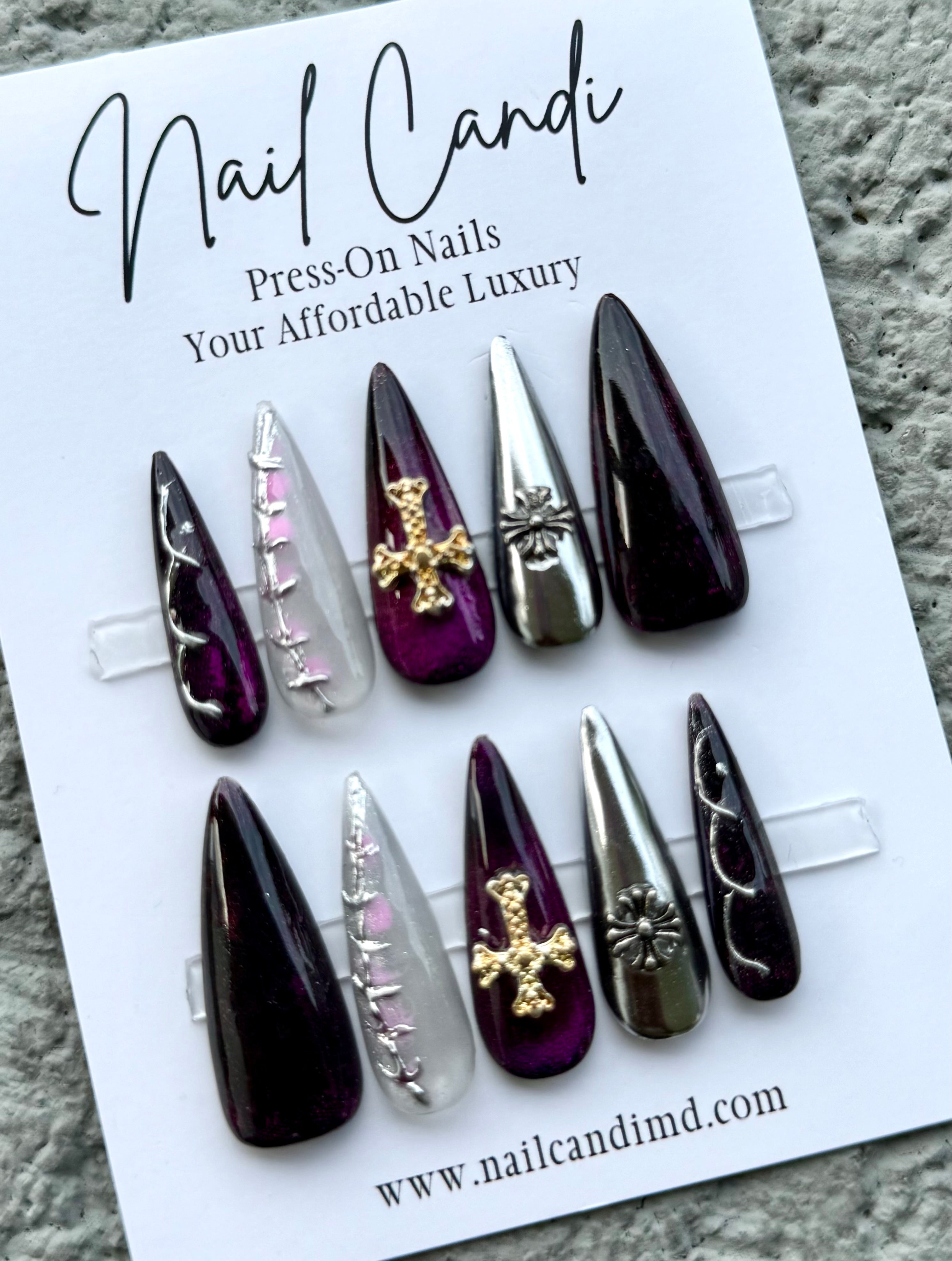 Handmade Long Stiletto - HM345